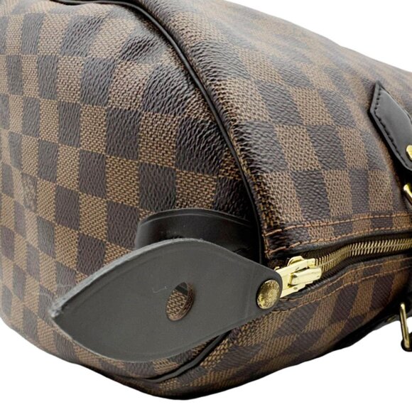 Louis Vuitton  Speedy 30 Damier Ebene Satchel Bag Brown - Picture 6 of 16